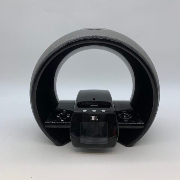 JBL On Air Wireless Speaker Retro iPhone Dock Station FM Radio Clock Audio System