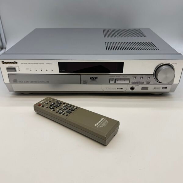 Panasonic SA-HT75 DVD Home Theater System 5 Disc Changer with Remote