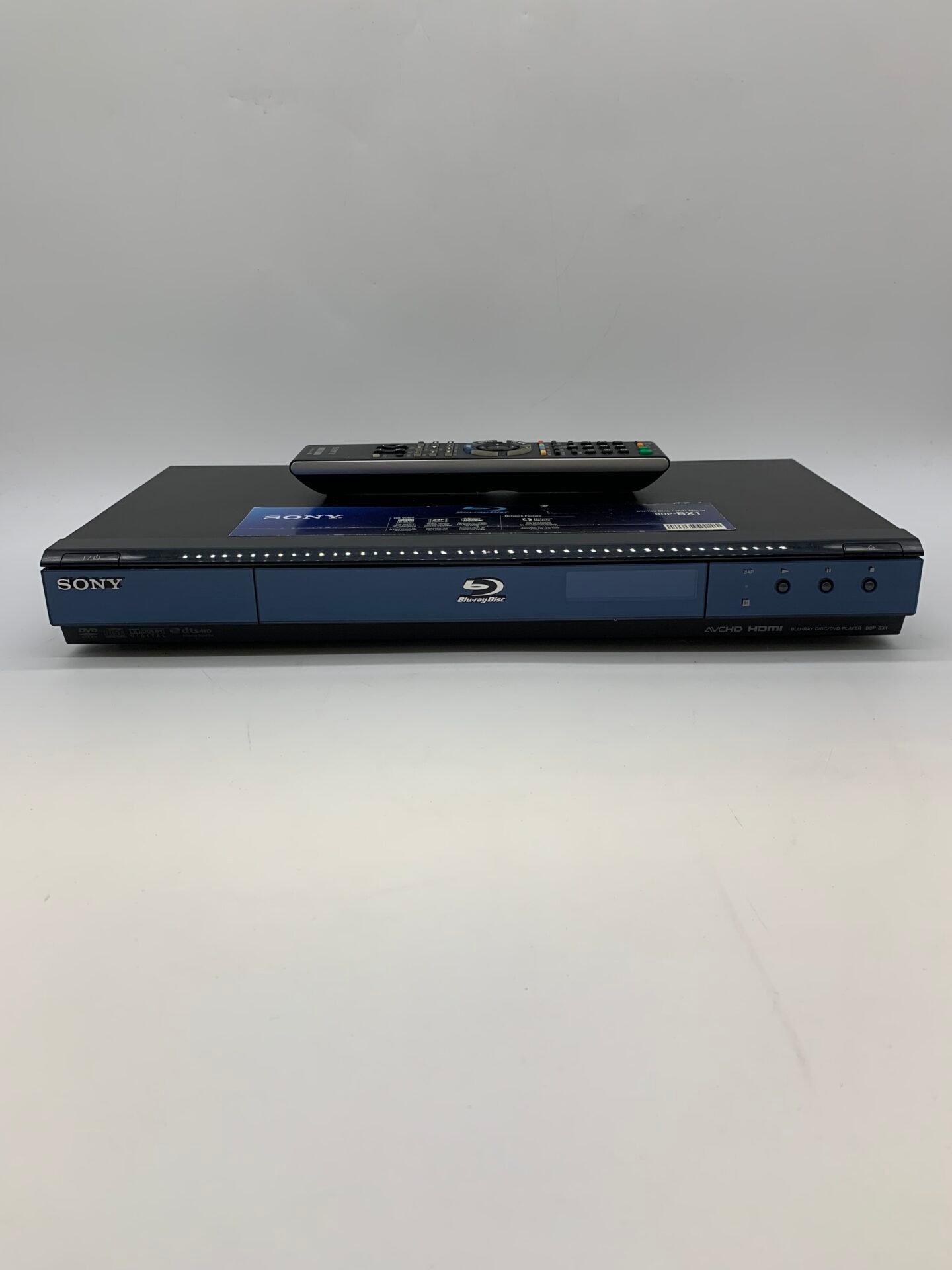 IMG_3684 Sony BDP-BX1 Blu-ray Player Complete Home Theater Setup with Remote HDMI - Image 1