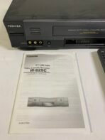 Vintage Toshiba VHS VCR W-625C 4 Head Hi Fi with Remote and Manual - Image 2