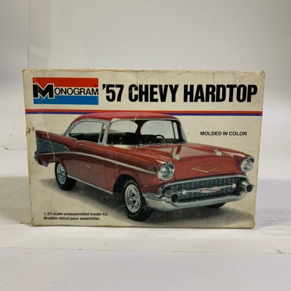 Vintage Monogram 1957 Chevy Model Kit 1 24 Scale Classic Car Kit USA