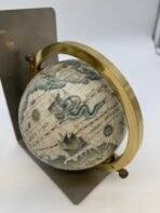 Vintage Globe Bookends Set Nautical World Map Office Decor Antique Style - Image 6