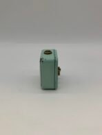 Vintage West Germany Alarm Clock Mid Century Turquoise Renown Desk Clock Retro Decor - Image 4