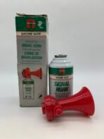 Vintage Marine Signal Horn Tempo Nature Safe Push Button Air Horn With Box