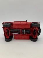 1:20 Hummer H1 Diecast Model Truck Red 4-Door Pickup Military Style Detailed - Image 3