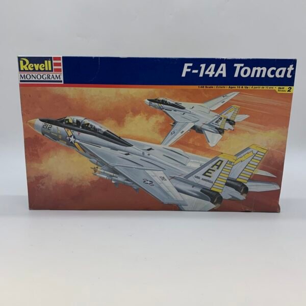 Vintage Revell Monogram F-14A Tomcat Model Kit 1:48 Scale Open Box New