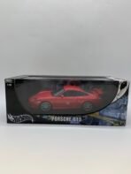 Hot Wheels Porsche GT3 1:18 Diecast Model Car Red w/ Box Mattel 2003