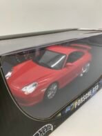 Hot Wheels Porsche GT3 1:18 Diecast Model Car Red w/ Box Mattel 2003 - Image 5