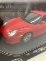 Hot Wheels Porsche GT3 1:18 Diecast Model Car Red w/ Box Mattel 2003 - Image 6