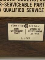 Vintage 1970s Realistic 8 Track Player Wood Grain Stereo Retro Audio Deck - Image 4