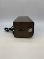 Vintage 1970s Flip Clock Radio Wood Grain AM FM Retro Alarm Clock ANTC TR-202 - Image 3