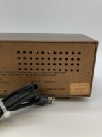 Vintage 1970s Flip Clock Radio Wood Grain AM FM Retro Alarm Clock ANTC TR-202 - Image 6