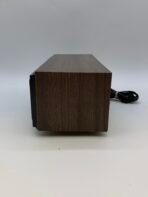 Vintage 1970s Flip Clock Radio Wood Grain AM FM Retro Alarm Clock ANTC TR-202 - Image 7