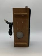 Vintage 1970s Flip Clock Radio Wood Grain AM FM Retro Alarm Clock ANTC TR-202 - Image 8