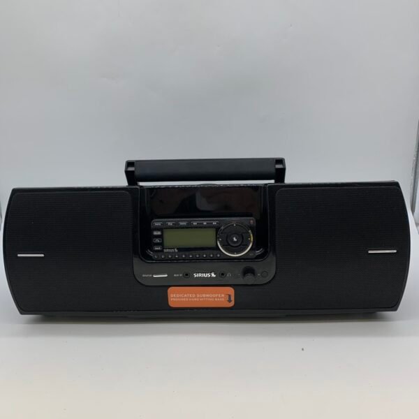 Vintage Sirius Satellite Radio Boombox SUBX2C with Receiver Retro Audio System