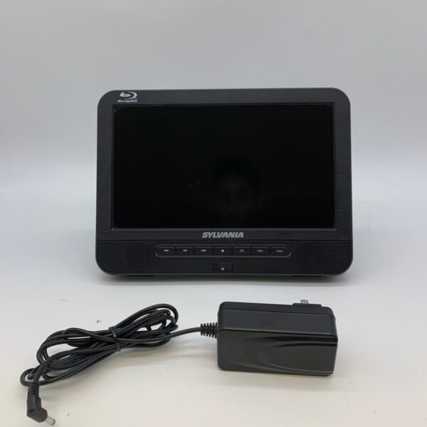 Sylvania SDVD1087 Portable Blu-ray DVD Player 10” Screen HDMI USB w/ Adapter