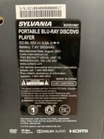 Sylvania SDVD1087 Portable Blu-ray DVD Player 10” Screen HDMI USB w/ Adapter - Image 5