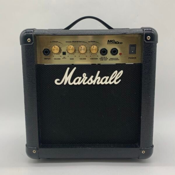 Marshall MG10CD Guitar Amplifier – Vintage Style Practice Amp – Classic Marshall Tone