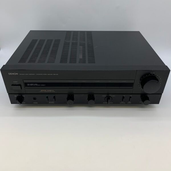 Vintage Denon PMA-520 Stereo Amplifier Optical Class-A HiFi Audio System