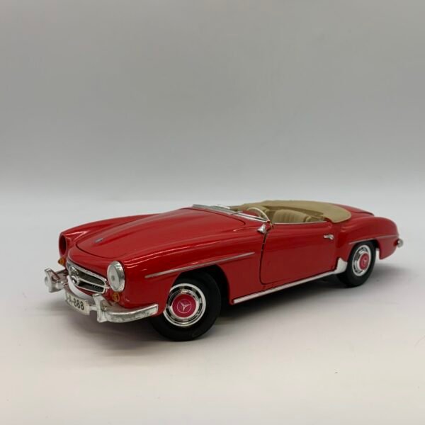 Maisto Mercedes-Benz 190 SL 1955 Red Convertible 1:18 Diecast Car Opening Parts