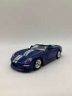 Bburago Shelby Series 1 1999 Blue Convertible 1:24 Made in Italy Diecast Car