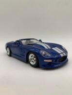 Bburago Shelby Series 1 1999 Blue Convertible 1:24 Made in Italy Diecast Car - Image 2