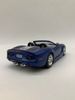 Bburago Shelby Series 1 1999 Blue Convertible 1:24 Made in Italy Diecast Car - Image 3