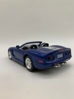 Bburago Shelby Series 1 1999 Blue Convertible 1:24 Made in Italy Diecast Car - Image 4