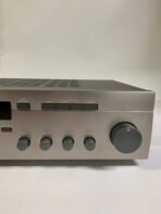Vintage Yamaha RX-385 Stereo Receiver Silver Natural Sound Hi-Fi Amplifier - Image 3