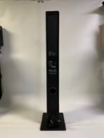 SoundLogic XT Tower Speaker Dock System AUX FM Radio 120V Black - Image 4