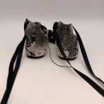 Atmosphere Snake Print Lace Up Ballet Flats Womens Size 7 EU 38 New - Image 7