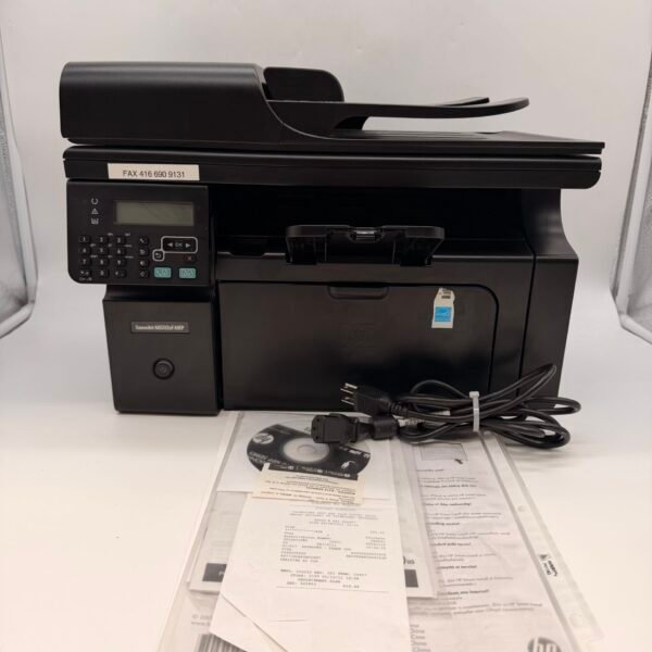 HP LaserJet M1212nf MFP Laser Printer Scanner Copier Fax
