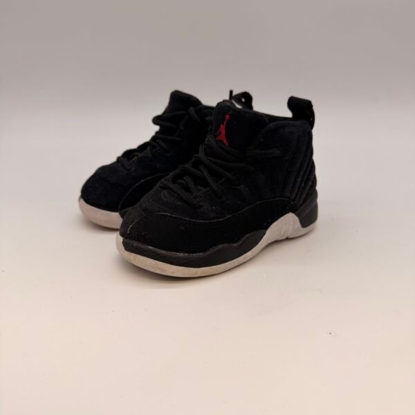 Nike Air Jordan 12 Retro Kids 6C Black Red Toddler Sneakers 850000-017