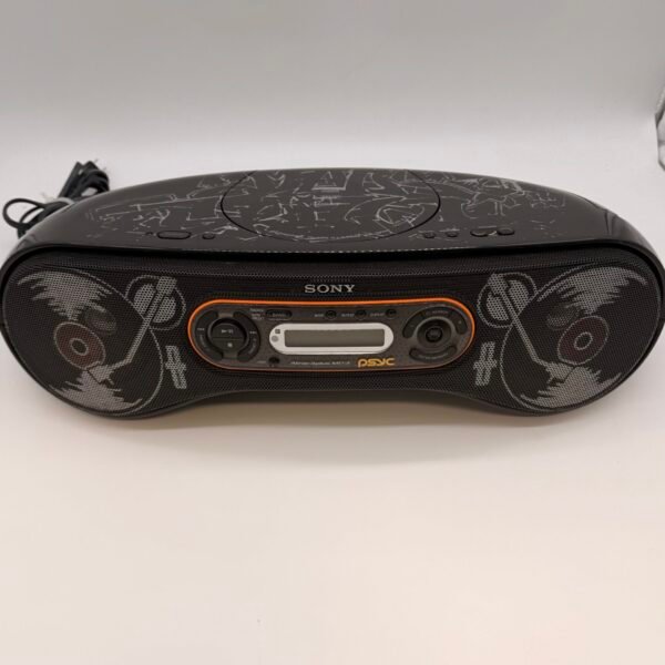 Sony ZS-SN10 CD Player Boombox AM FM MP3 Portable Unique Design