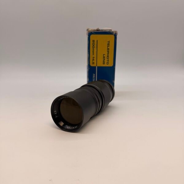 Zeniton 200mm f/4.5 Telephoto Lens Manual Focus Japan Vintage