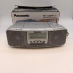 Panasonic RC-CD500 CD Clock Radio Alarm AM/FM Silver w/ Box