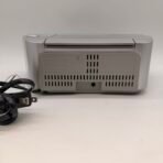 Panasonic RC-CD500 CD Clock Radio Alarm AM/FM Silver w/ Box - Image 2
