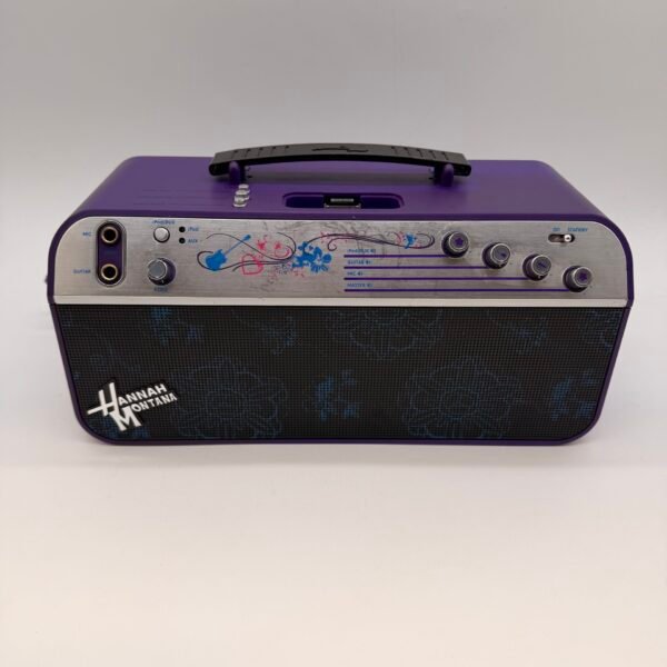 Disney Hannah Montana HM500BI iPod Speaker Karaoke System