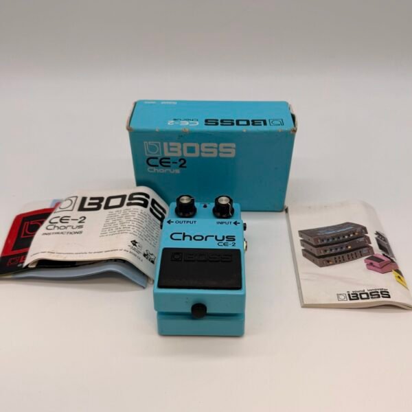 Boss CE-2 Chorus Pedal Made in Japan Vintage w/ Box Tested