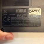 Korg GA-1 Guitar Bass Digital Tuner Black - Image 4