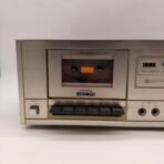SANYO RD10 Stereo Cassette Deck Tested Dolby Vintage Metal Tape Wood - Image 3
