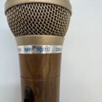 Vintage Hanstar DM-839 Dynamic Microphone 500 Ohm Wood Grain Wired Mic - Image 4