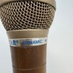 Vintage Hanstar DM-839 Dynamic Microphone 500 Ohm Wood Grain Wired Mic - Image 6