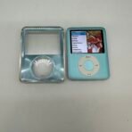 Apple iPod Nano 3rd Gen 8GB Blue A1236 MP3 Player Works Great w/ Case