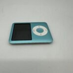 Apple iPod Nano 3rd Gen 8GB Blue A1236 MP3 Player Works Great w/ Case - Image 3