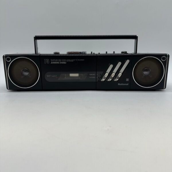 Rare Vintage National RX-F3F Ambience Stereo Radio Cassette Recorder Japan