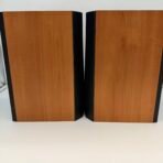 B&W DM302 Bookshelf Speakers Pair Made in England Tested Works w/ Cables - Image 8