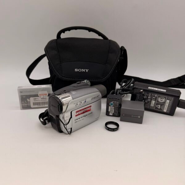 Sony DCR-HC26 MiniDV Handycam Camcorder Made in Japan Bundle Tested Works