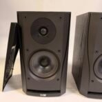 B&W DM302 Prism Speakers Pair Tested Working One Terminal Needs Repair - Image 3