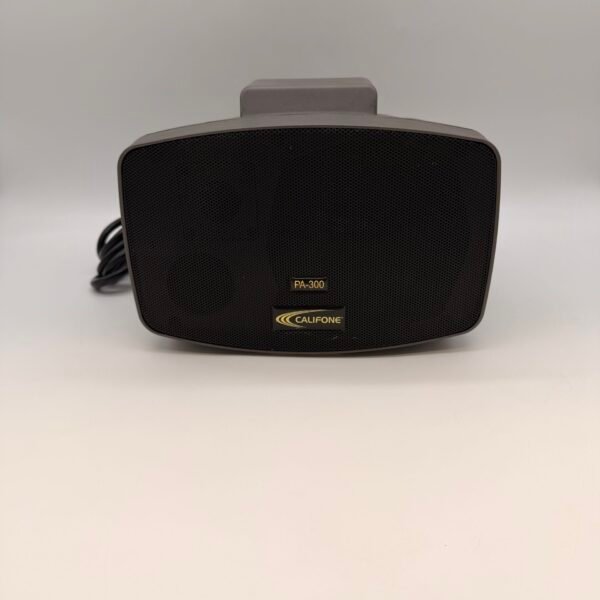 Califone PA-300 Portable Amplified Speaker PA System Mic AUX Tested
